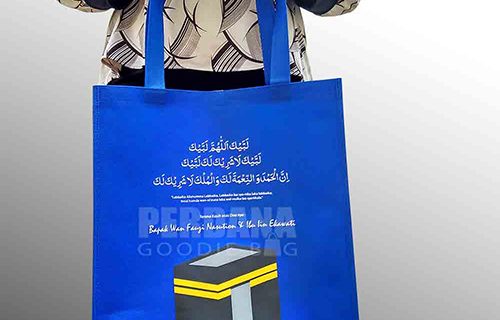 tas bahan spunbond untuk souvenir haji