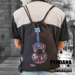 Contoh Tas Serut Kanvas Ransel Gitar Cibubur