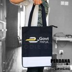 Tas Canvas Kombinasi Warna Jinjing Tomang