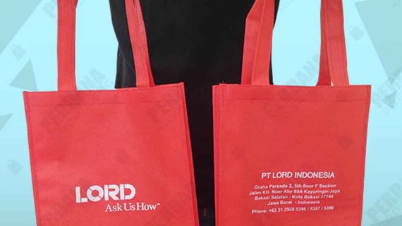 Tas Jinjing Souvenir Spunbond PT Lord Indonesia Bekasi