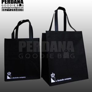 Tas jinjing spunbond hitam Boskalis Lianty Q3112