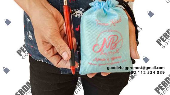 jual goodie bag serut kecil untuk pernikahan
