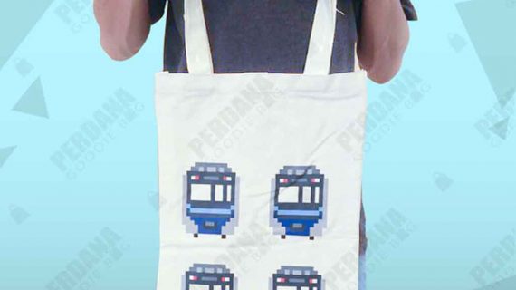 tas bahan kanvas untuk souvenir menarik