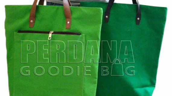 tote bag bahan kanvas kombinasi bahan