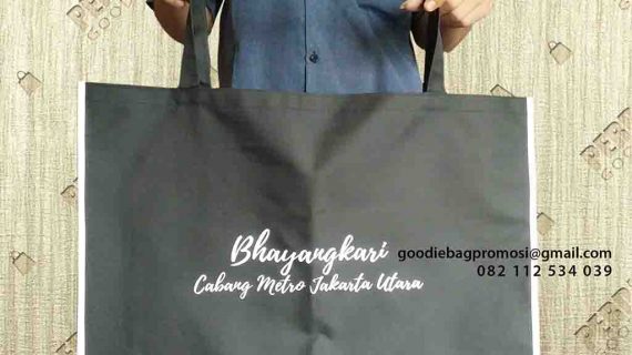 Contoh Bahan Goodie Bag Ripstop Model Jinjing Klien Pondok Indah Jakarta selatan