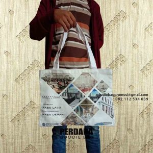 Konveksi tas kanvas printing id6735P