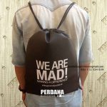 Tas Serut Custom Sablon Klien Gereja Katolik Santa Perawan Maria Ratu Kebayoran Baru