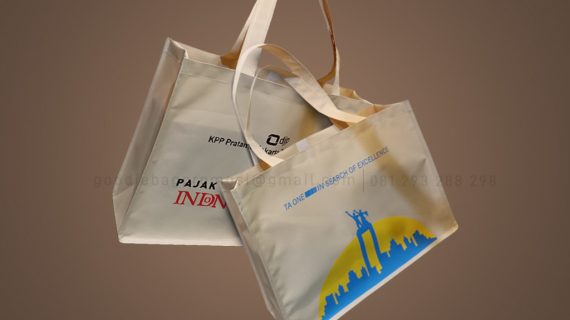 Tas Goodie Bag Desain Sablon Bendungan Hilir Tanah Abang Jakarta